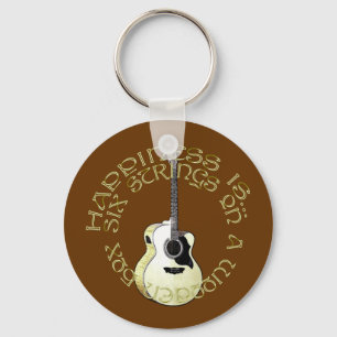 Happiness is... keychain