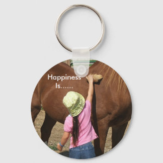 Happiness Is...... Keychain