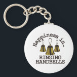 Happiness is… keychain<br><div class="desc">Handbells are example of everyone working together to create something amazing. Create a special shirt for your director or handbell team members. Add your group name for a personal touch.</div>