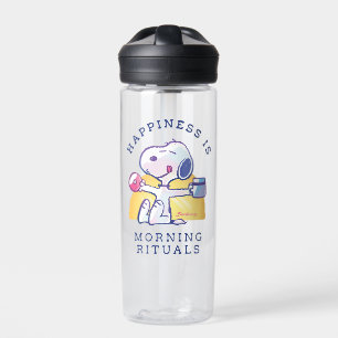 Happiness is Morning Rituals Water Bottle