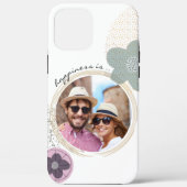 Happiness is .. Photo | Abstract Pop Art Flowers Case-Mate iPhone Case (Back)