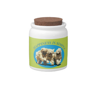 Happiness is simple candy jar