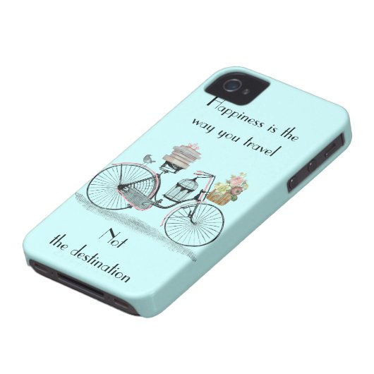 Happiness is the way you travel iphone 4 covers (Bottom)
