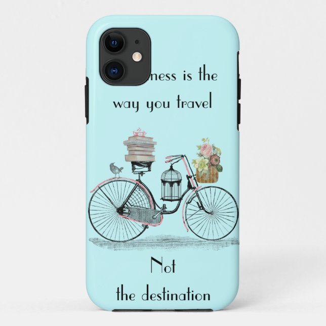 Happiness is the way you travel iphone 5 covers (Back)