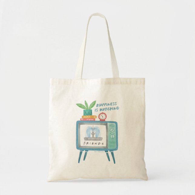 Happiness is watching FRIENDS™ Tote Bag (Front)