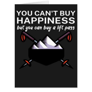 Happiness lift pass_ card