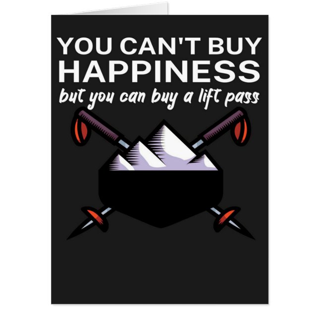 Happiness lift pass_ card (Front)