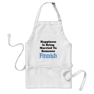 Happiness Married To Someone Finnish Apron