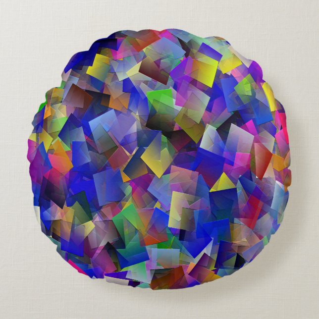 Happiness Moments..... Round Pillow (Front)