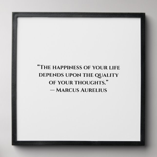 Happiness of Your Life — Marcus Aurelius Wall Tile (Front Set)