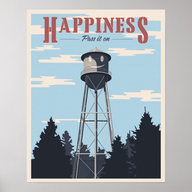 Happiness: Pass it On Poster (Front)