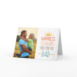 Happiness | Photo Father's Day Card Happiness | Photo Father's Day Card