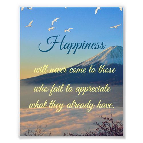 Happiness  photo print