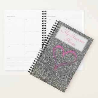 Happiness Planner Pink Heart
