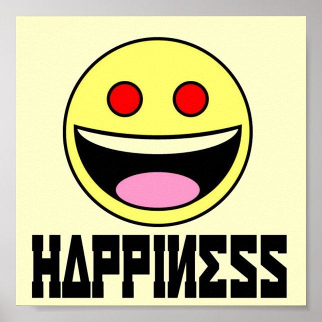 Happiness Poster (Front)