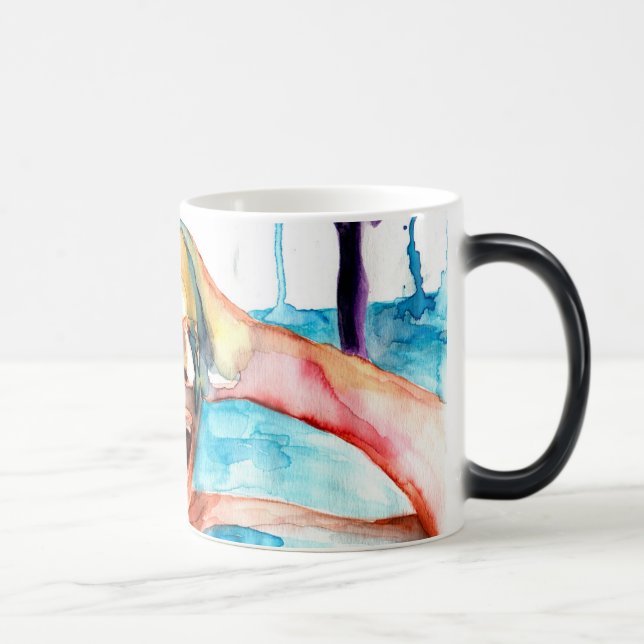 Happiness & Self-destruction - Morphing Mug (Right)