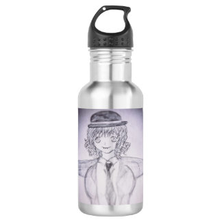 Happiness stainless steel water bottle