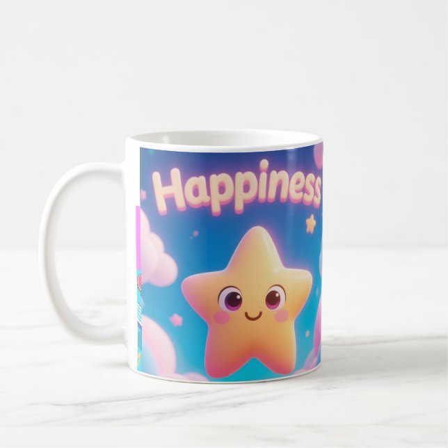 Happiness Star Mug (Left)