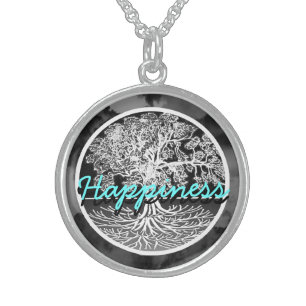 Happiness Sterling Silver Necklace