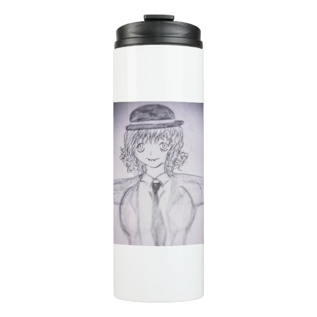 Happiness  thermal tumbler (Front)