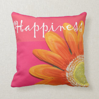 Happiness Throw Pillow