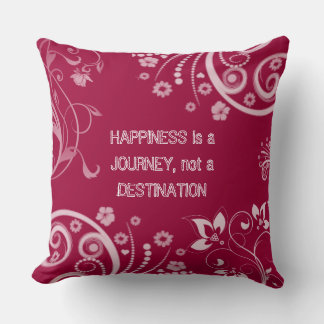 Happiness Throw Pillow