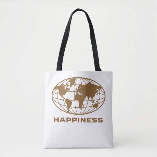 Happiness  tote bag