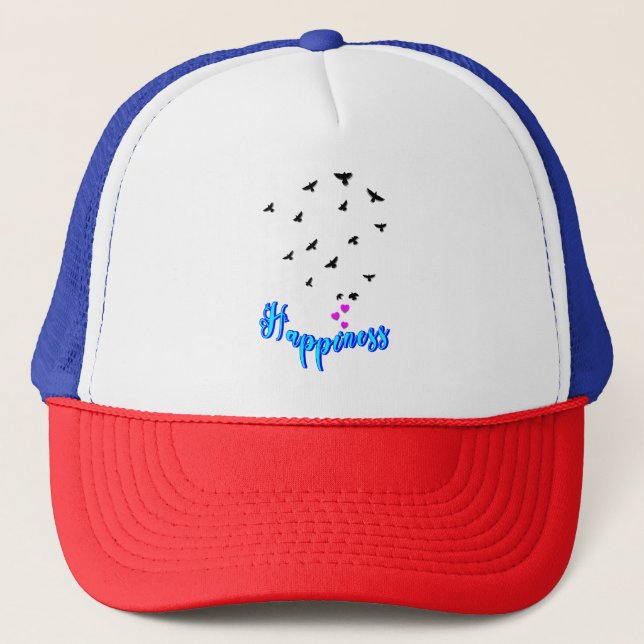 Happiness Trucker Hat (Front)