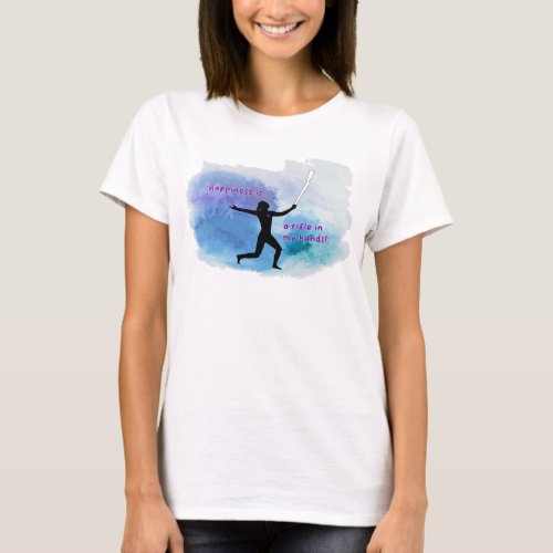 Happiness _ Watercolor Rifle T_Shirt