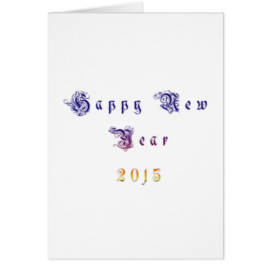 Happu New Year 2015 Hakuna Matata wishes.png (Front)