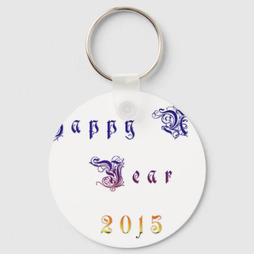 Happu New Year 2015 Hakuna Matata wishespng Keychain
