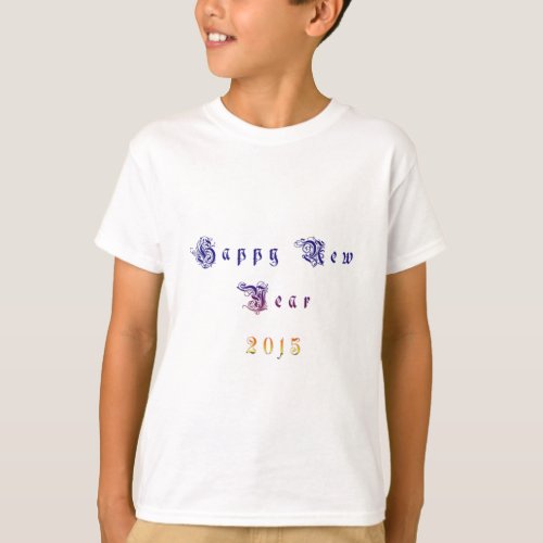 Happu New Year 2015 Hakuna Matata wishespng T_Shirt