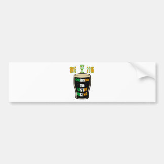 happy2bee celebrating the easter rising bumper sticker