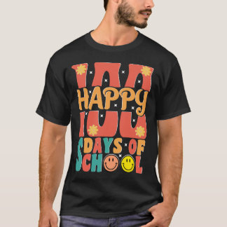 happy 100 days of school 100 days school T-Shirt