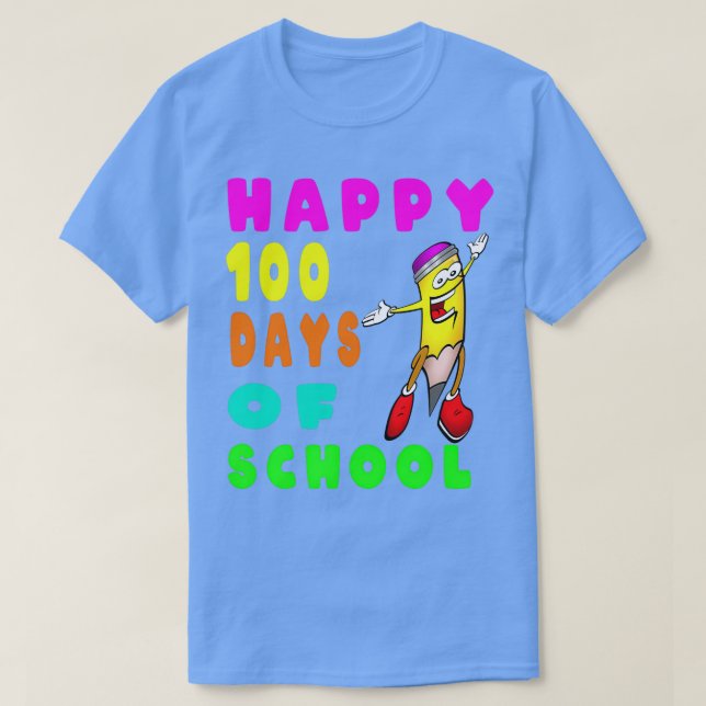 Happy 100 days of School 68 T-Shirt (Design Front)