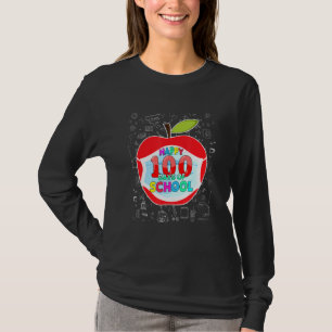 Happy 100 Days Of School Face Mask Outfit Teacher T-Shirt