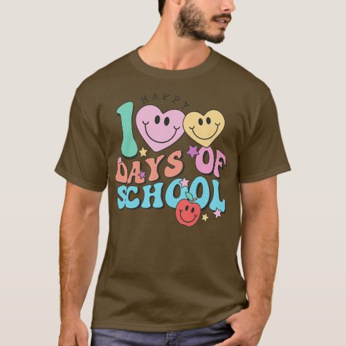 Happy 100 days of School Gift T_Shirt