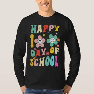 happy 100 Days Of school groovy 100th day school T T-Shirt