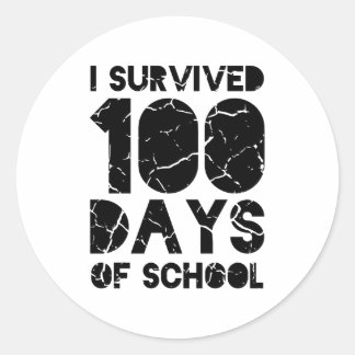 happy 100 days of school stickers