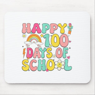 Happy 100 Days Of School Teacher Appreciation Boys Mouse Pad