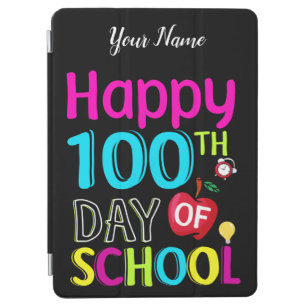 Happy-100-th-day-of-school iPad Air Cover