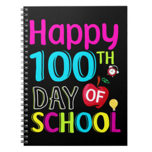 Happy-100-th-day-of-school Notebook