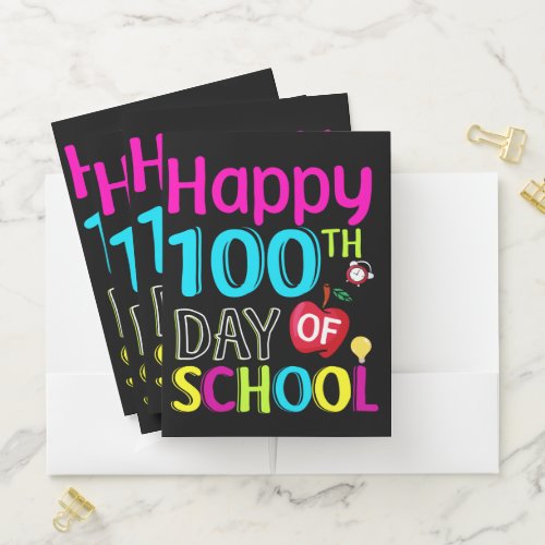Happy_100_th_day_of_school Pocket Folder