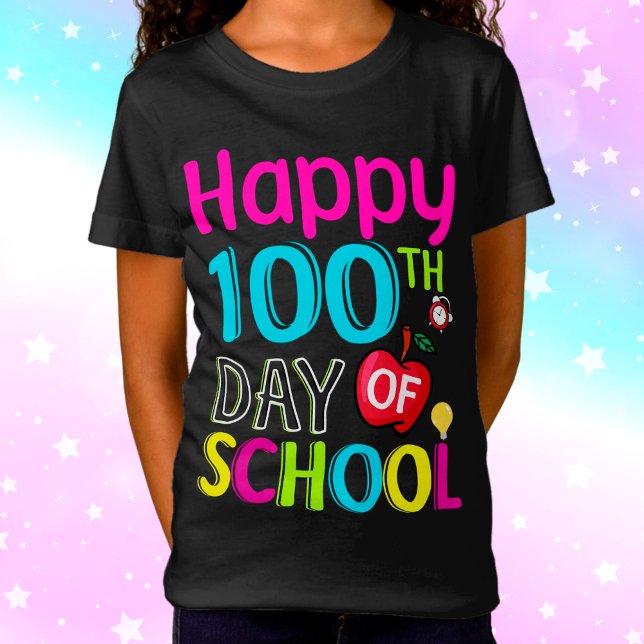 Happy-100-th-day-of-school T-Shirt (Creator Uploaded)