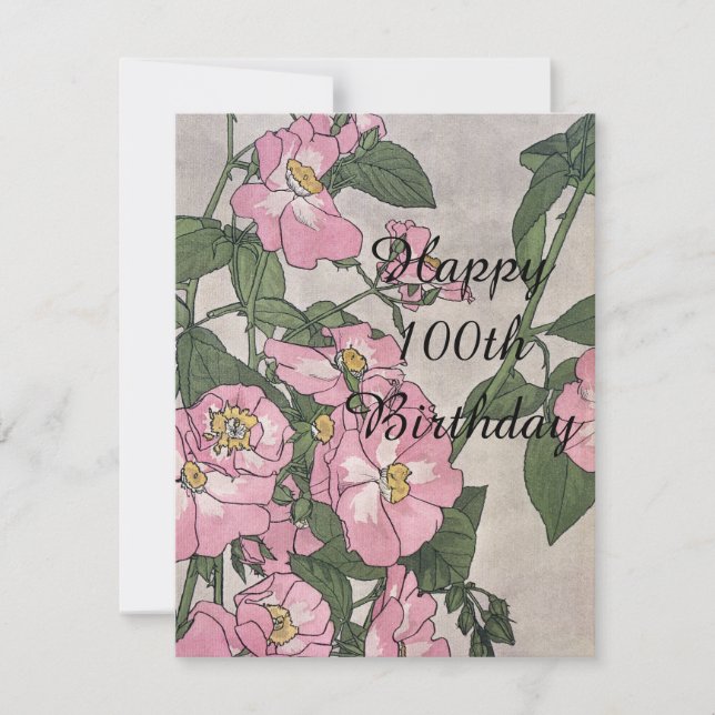 Happy 100th Birthday (Front)