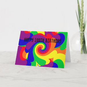 Happy 100th Birthday Card