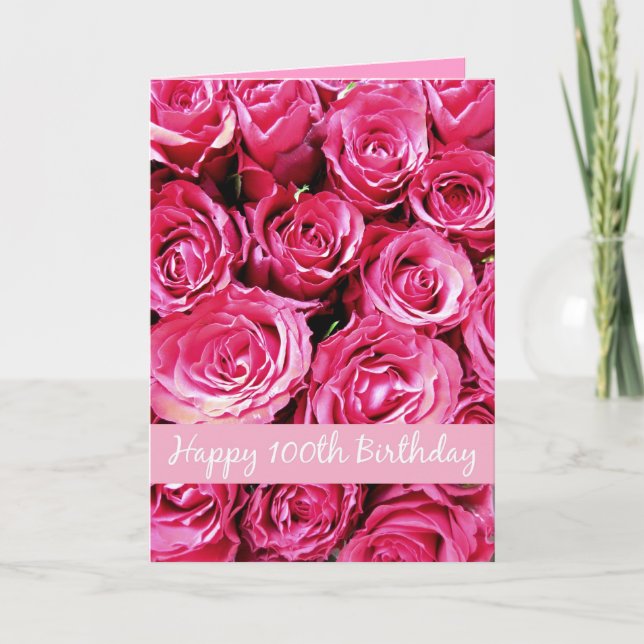 happy 100th birthday card (Front)