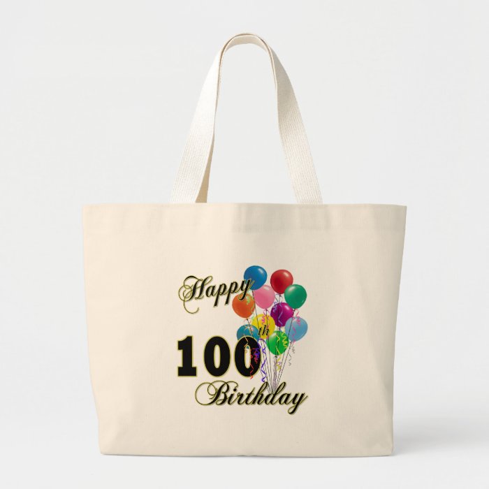 Happy 100th Birthday Tote Bag