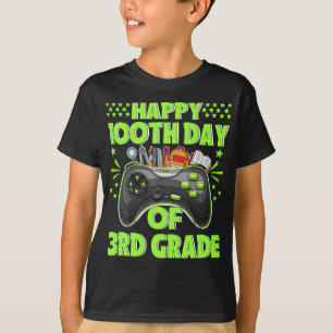 Happy 100th Day of 3rd Grade Teacher Student For T-Shirt