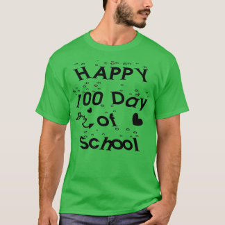 Happy 100th Day Of School 100 Days Of Gnomes Kinde T-Shirt